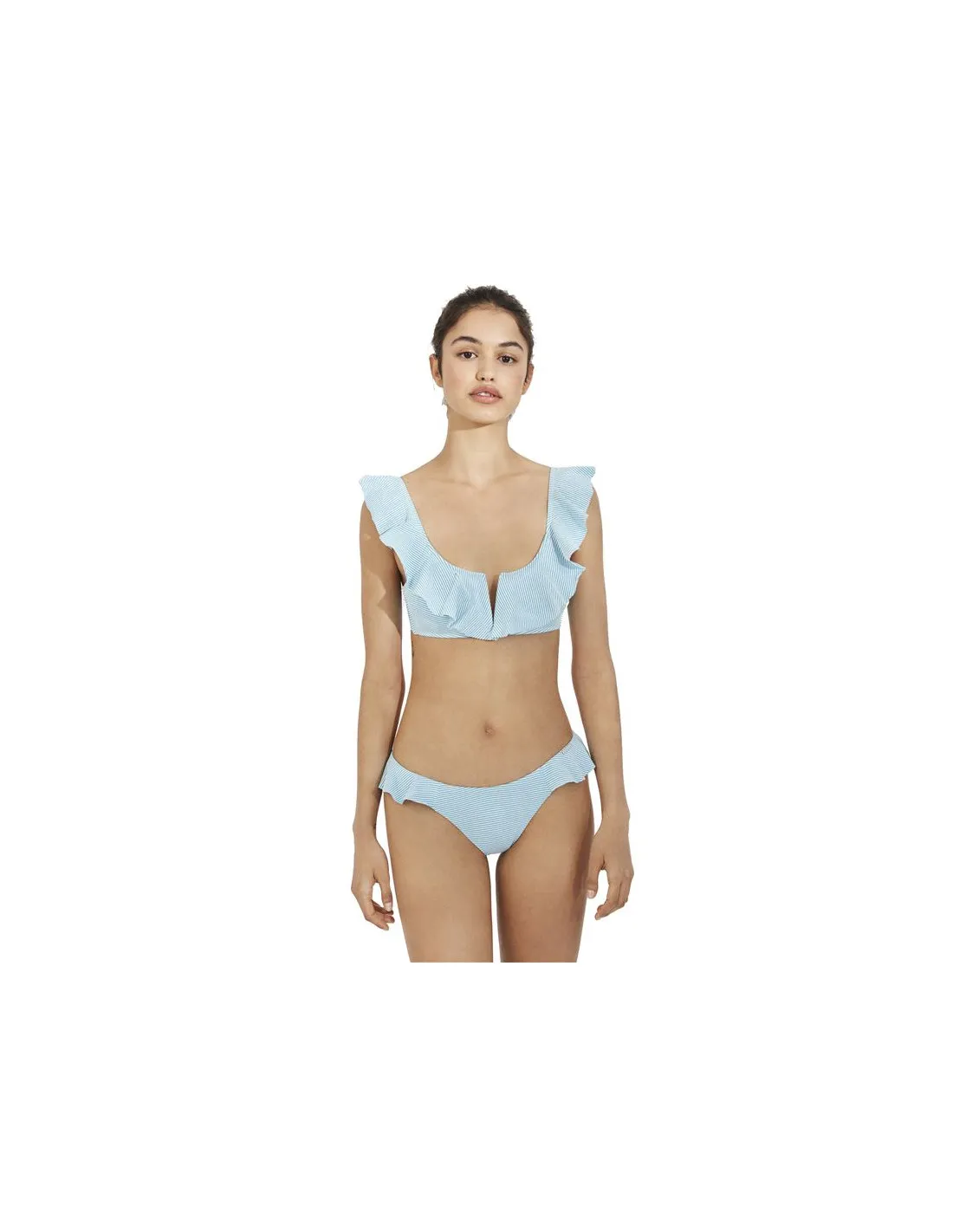 Top de bikini Ysabel Mora B cup ruffles